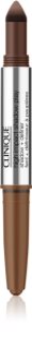 Clinique High Impact Shadow Play™ Shadow & Definer szemhéjfesték ceruza duo árnyalat Rum + Cola 1,9 g