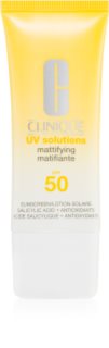Clinique Sun UV Solutions Matifying Sunscreen SPF 50 crema solar facial con efecto matificante 40 ml