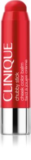 Clinique Chubby Stick™ Cheek Colour Balm blush cremoso tom 08 Ramp'd Up Rouge 6 g