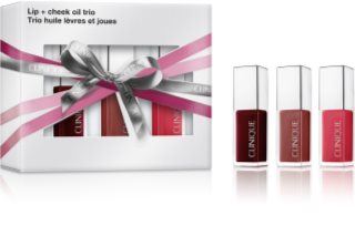 Clinique Holiday Lip + Cheek Oil Trio Set Geschenkset für Lippen