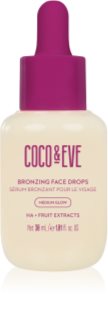 Coco & Eve Sunny Honey Bronzing Face Drops автобронзантни капки за лице