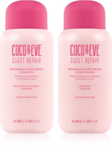 Coco & Eve Sweet Repair Hair Rehab Kit set para cabello teñido y dañado