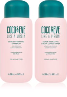 Coco & Eve Like A Virgin Super Hydration Kit szett (a hidratálásért és a fényért)