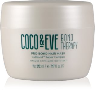 Coco & Eve Bond Therapy Pro Bond Mask Regenerierende und stärkende Maske für beschädigtes, chemisch behandeltes Haar 212 ml