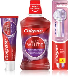 Colgate Max White Purple set for teeth
