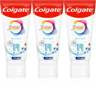 Colgate Total Junior dentifricio per la pulizia accurata di denti e cavo orale per bambini