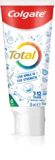 Colgate Total Junior pasta de dentes para limpeza profunda dos dentes e de toda a cavidade oral para crianças 50 ml
