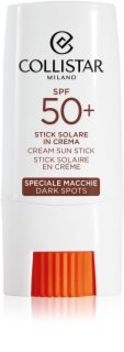 Collistar CORRECTIVE PROTECTION CREAM SUN STICK SPF 50+ Stick Sunscreen for pigment spot correction 9 ml