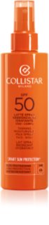 Collistar Tanning Moisturizing Milk Spray Hydrating Sun Milk SPF 50 200 ml