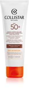 Collistar CORRECTIVE PROTECTION SUN BODY CREAM SPECIFIC ZONES SPF 50+ Intensive Self-Tanning Cream for pigment spot correction 100 ml