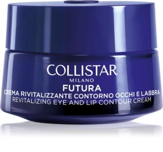 Collistar Futura Revitalizing Eye and Lip Countour Cream intenzív regeneráló krém szemre és ajakra revitalizáló hatású 15 ml