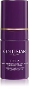 Collistar Unica Redensifying Draining Anti-Bags Eye Contour crème illuminatrice yeux anti-poches et anti-cernes 15 ml
