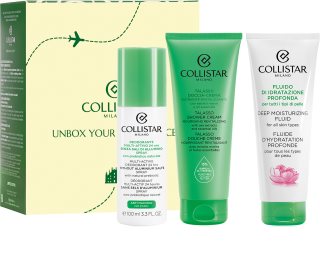 Collistar Deep Moisturizing Fluid Travel Kit Reiseset für dehydrierte trockene Haut