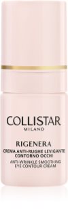 Collistar Rigenera Smoothing Anti-Wrinkle Eye Contour creme de olhos suavizante antirrugas 15 ml