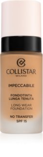 Collistar Impeccabile Long Wear Foundation fond de teint longue tenue