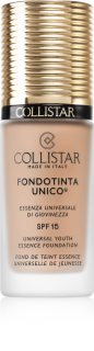 Collistar Unico Foundation fiatalító make-up SPF 15 árnyalat 3R Rosy Beige 30 ml