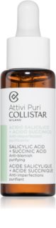 Collistar Attivi Puri Salicylic Acid + Succinic Acid sérum de limpeza Detox 30 ml