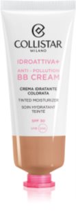 Collistar Face IDROATTIVA+ Tinted Moisturizer tónusegyesítő hidratáló krém SPF 30
