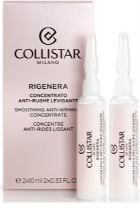 Collistar Rigenera Smoothing Anti-Wrinkle Concentrate tratamento antirrugas intensivo 2x10 ml
