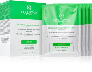 Collistar Reshaping Draining Solution Refill For Wraps vendaje termoactivo contra la celulitis recarga de recambio 4x100 ml