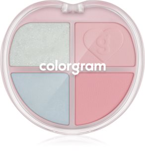 Colorgram Tintin Dory Eyeshadow Palette paleta de sombras e iluminadores tom 05 Fairy Dory 4 g