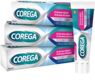 Corega Gum Protection krem mocujący do protez zębowych 3x40 g