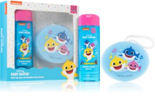 Corsair Baby Shark bath foam + facial sponge for children 250 ml