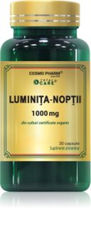 Cosmo Pharm Ulei de Luminita Noptii 1000 mg capsule pentru un ten frumos 30 caps.
