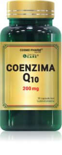 Cosmo Pharm Coenzima Q10 200 mg capsule pentru susținerea metabolismului energetic 30 caps.