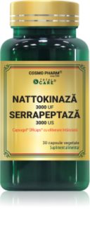 Cosmo Pharm Nattokinaza + Serrapeptaza capsule pentru susținerea metabolismului 30 caps.