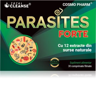 Cosmo Pharm Parasites Forte tablete favorizează detoxifierea organismului 30 tbl