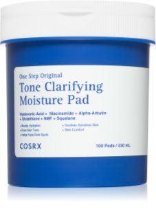 Cosrx One Step Original Tone Clarifying Moisture Pad tonende rondeller med fugtgivende virkning 100 stk.