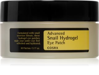 Cosrx Advanced Snail Hydrogel Eye Patch hydrogelová maska na oční okolí pro rozjasnění a hydrataci 60 ks