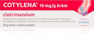 Cotylena Cotylena 10 mg/g krém proti houbám, kvasinkám a kožním plísním