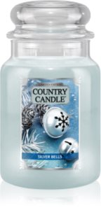 Country Candle Silver Bells dišeča sveča 737 g