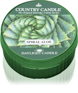 Country Candle Spiral Aloe lumânare 42 g