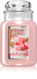 Country Candle Sugared Peony świeczka zapachowa 737 g