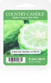 Country Candle Fresh Bergamot vosk do aromalampy 64 g
