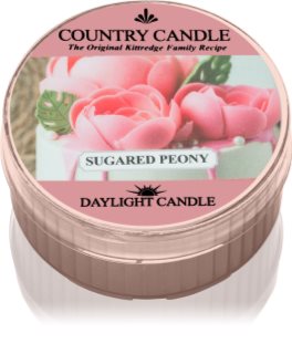 Country Candle Sugared Peony čajová sviečka 42 g