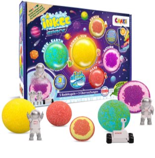 Craze Space Gift Box boules de bain effervescentes dans un coffret cadeau