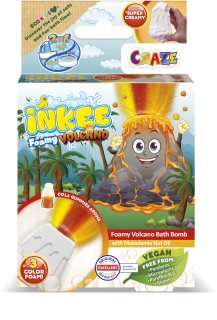 Craze INKEE Foamy Volcano Bath Bomb for children 1 pc