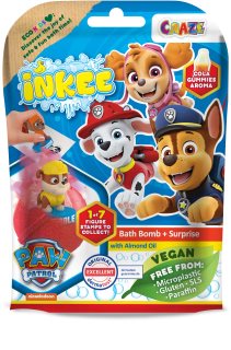 Craze INKEE Paw Patrol bombe de bain avec surprise 3y+ 1 pcs