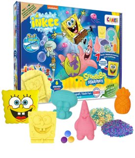Craze SpongeBob Gift Box boules de bain effervescentes dans un coffret cadeau