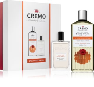 Cremo Spice & Black Vanilla lahjasetti miehille