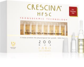 Crescina Transdermic 200 Re-Growth грижа за растеж на косата за мъже 20x3,5 мл.