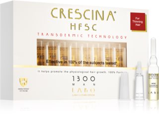 Crescina Transdermic 1300 Re-Growth грижа за растеж на косата за мъже 20x3,5 мл.