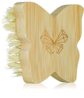 Crystallove Bamboo Butterfly Agave Body Brush Travel Size die Massagebürste für den Körper 1 St.