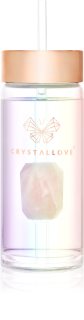 Crystallove Straw Water Bottle Vattenflaska med sugrör
