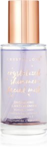 Crystallove Amethyst Shimmer Facial Mist pleťová hmla na upokojenie pleti 100 ml