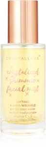 Crystallove Clear Quartz Shimmer Facial Mist pleťová hmla pre rozjasnenie a hydratáciu 100 ml